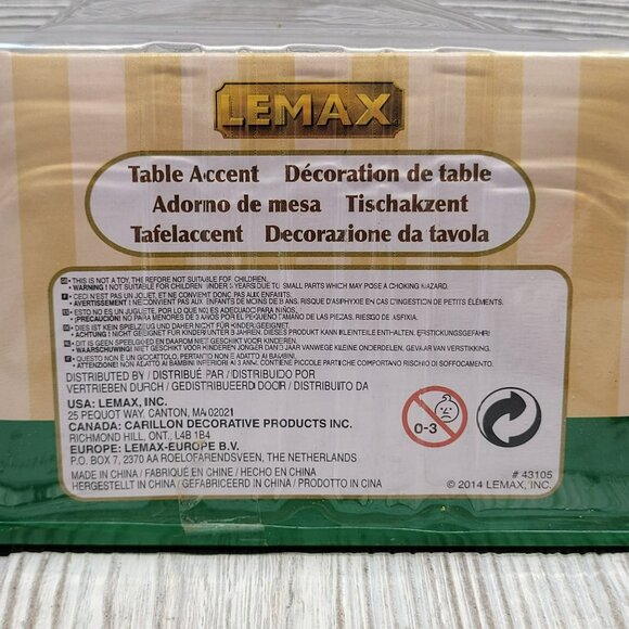 Lemax Her First Snowman 43105 Family Dog Winter Vail Christmas Village Retired - Picture 4 of 7